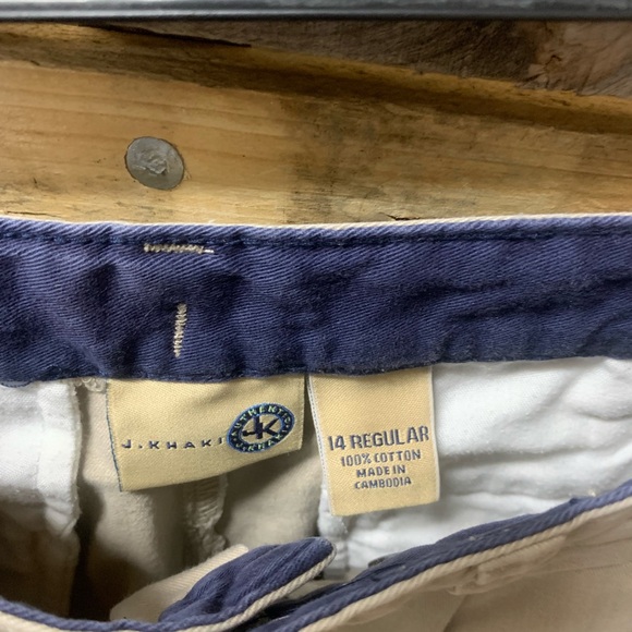 Boys Size 14 Khaki Shorts -J Khaki - Picture 4 of 4